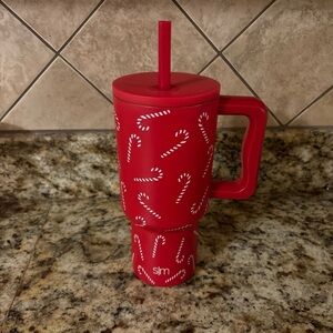 Simple Modern Candy Cane Trek Tumbler